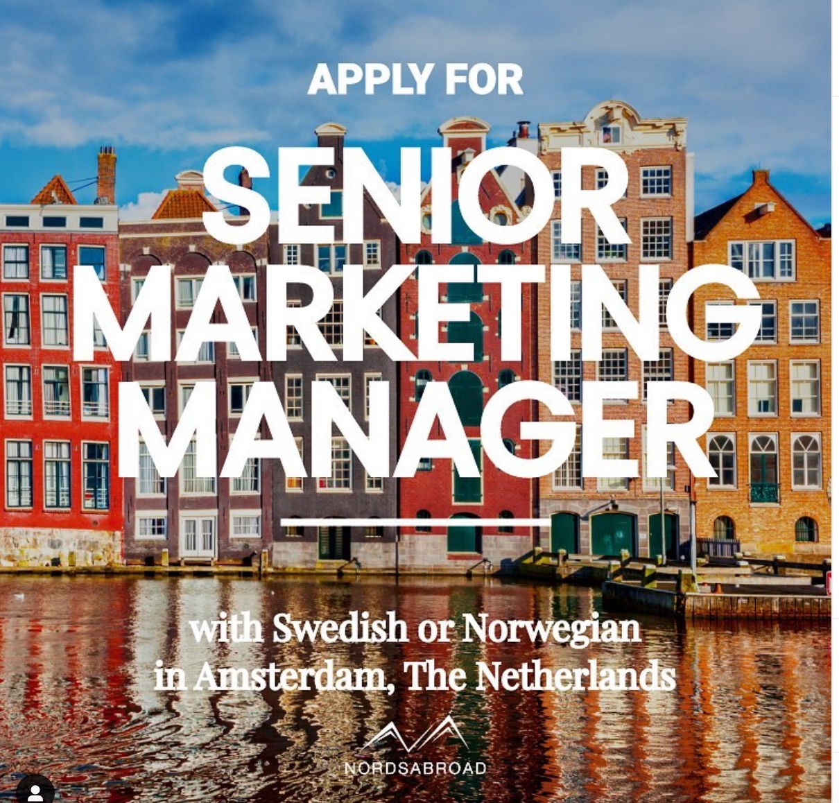 Senior Marketing Manager Sweden