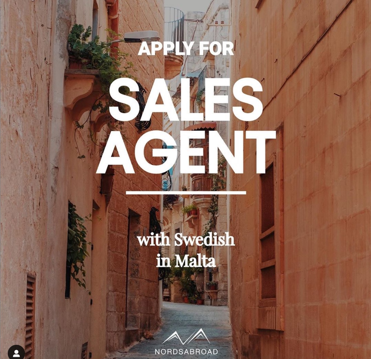 Sales agent Malta - Swedish